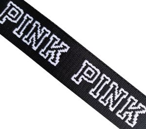 Levél poliészter Jacquard szalag