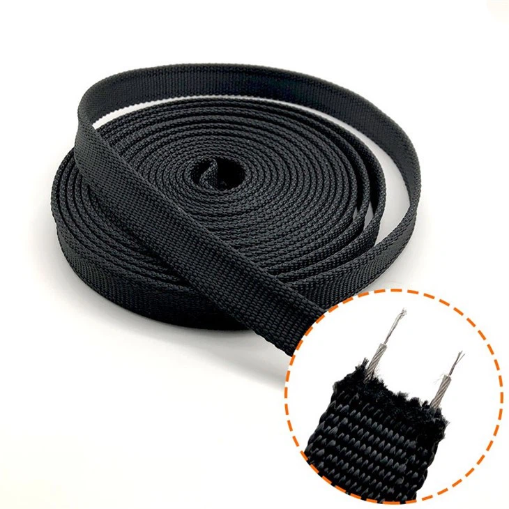1 Inch Polyester Webbing With Steel Wire for Anti - Theft Accessory