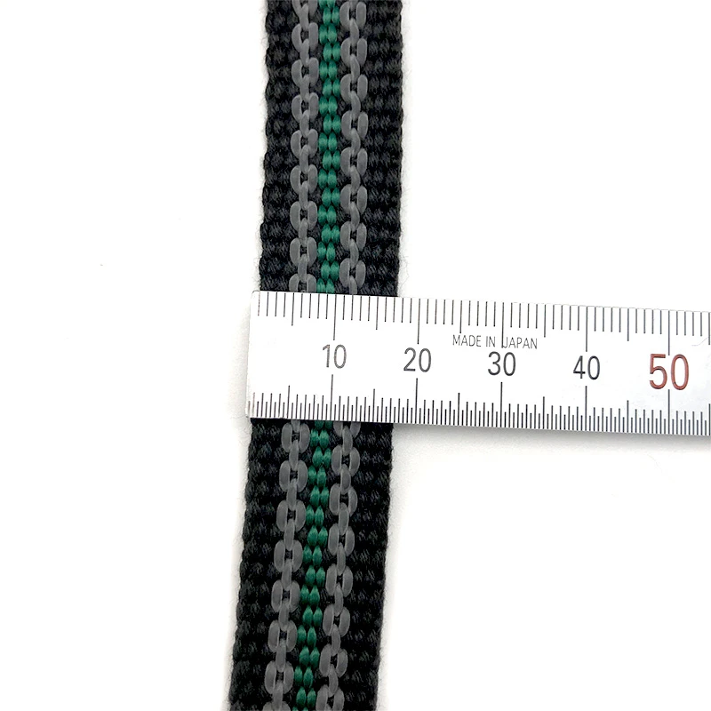 black rubber webbing black rubber webbing